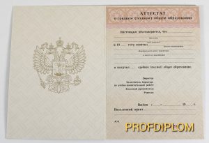 Аттестат 11 класс 1994-2006