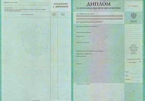 Диплом о неполном образовании